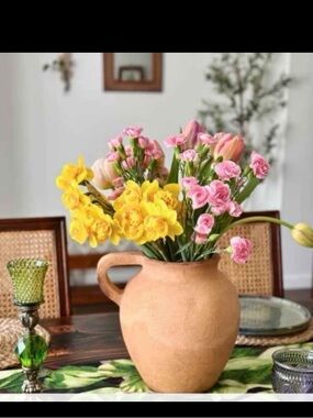 Studio McGee Single Handle Ceramic Vase - Threshold